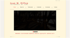 Desktop Screenshot of jdillonlaw.com